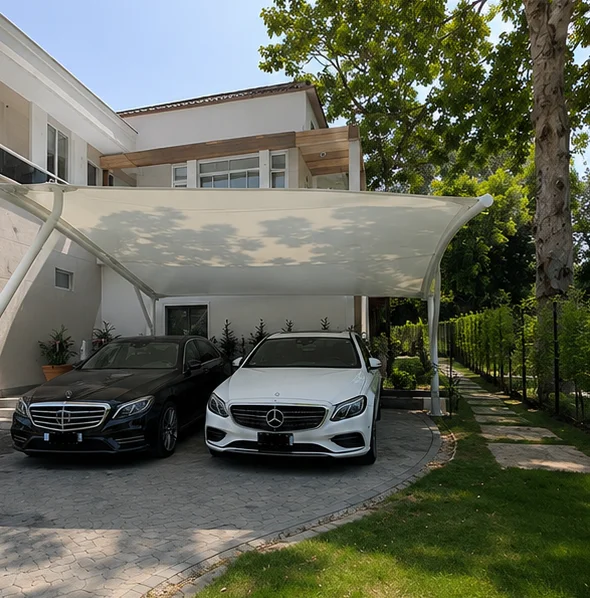 Cantilever Car Parking Structure